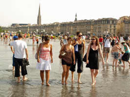 Miroir d'eau in Bordeaux